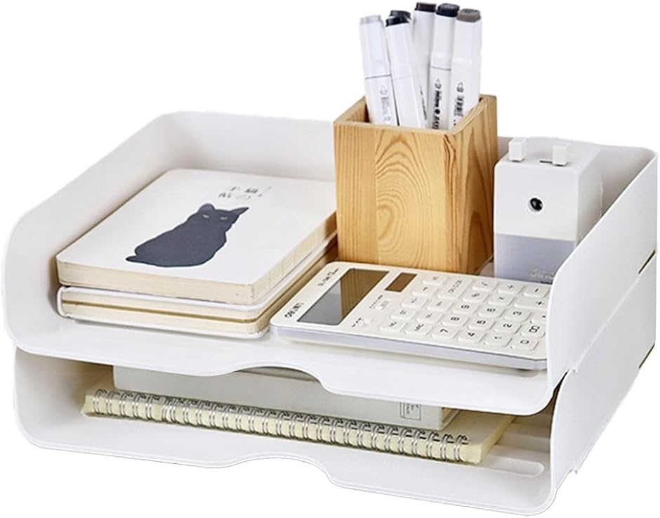 レターケース a4 横 書類ケース 書類整理 レタートレー 収納ケース a4