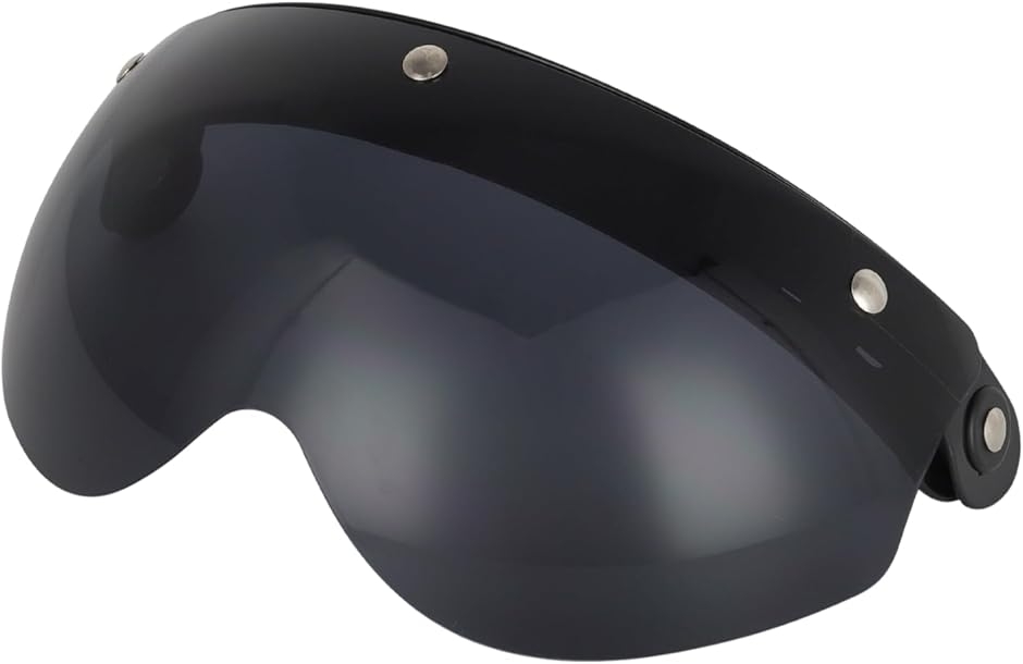 互換品】 ヘルメットバイザー ヘルメットシールド 3スナップ 後付け
