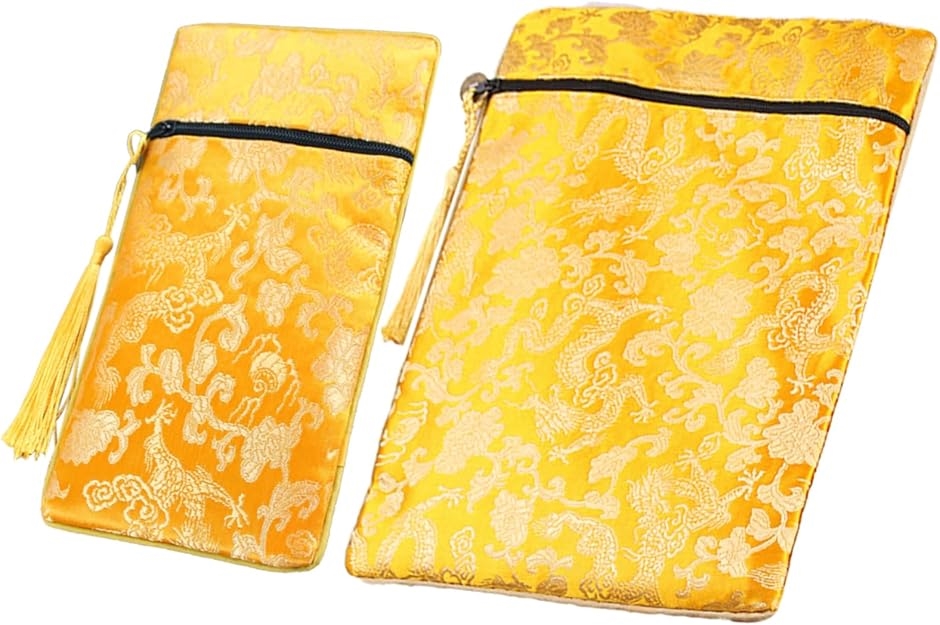 宝くじ入れ 2枚セット サイズ違い 金運アップ 開運財布 縁起物 宝くじ