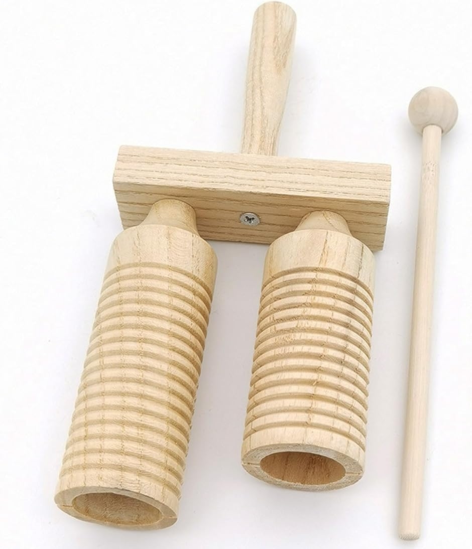 楽器 打楽器 パーカッション 子供 ギロ ウッドブロック 木製