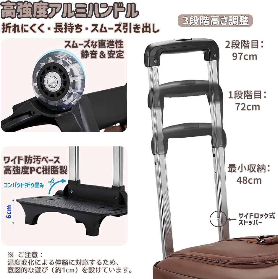 ローリングガーメントバッグ ボストンキャリー 4WAY キャリーオン