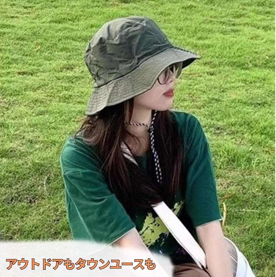 サファリハット メンズ レディース 折りたたみ UVカット 帽子 防水