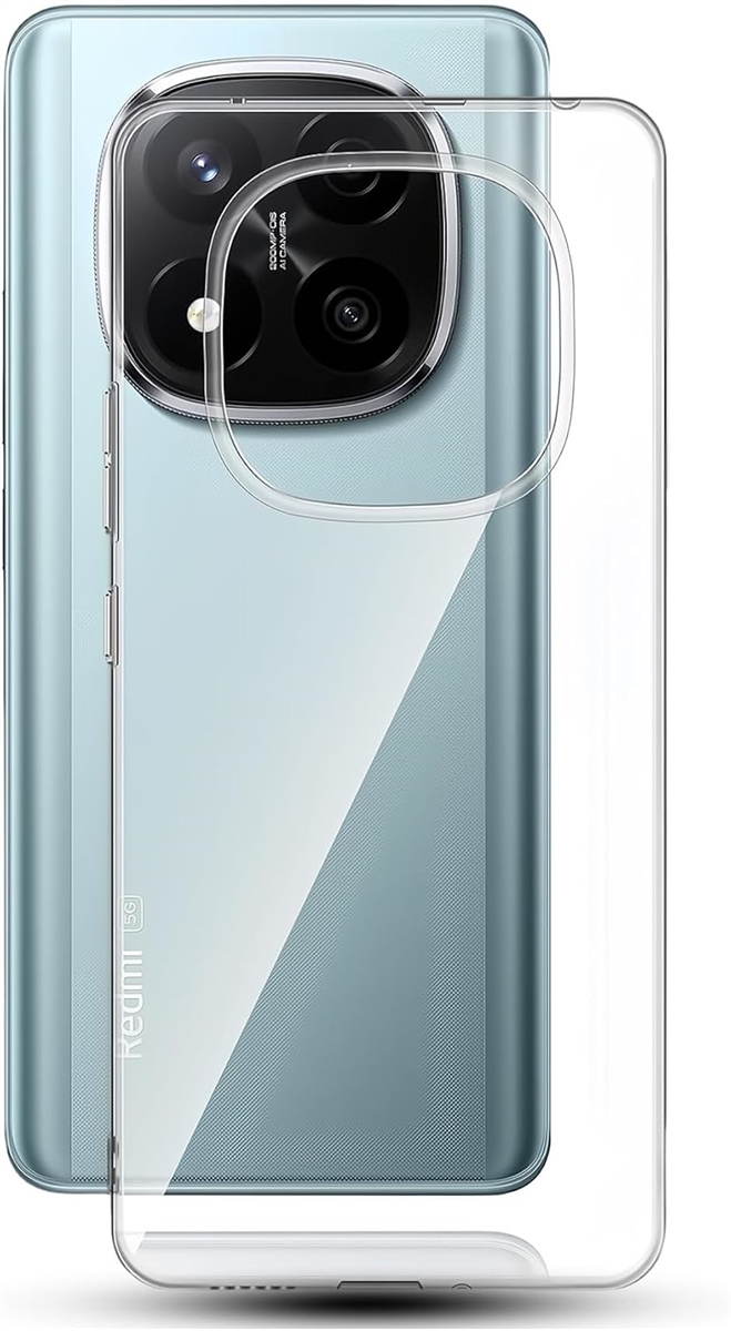 redmi Note 14 Pro 5G �P�[�X �N���A ���y�� �ɔ� �����h�~ �V���v��(����,  89K-CSJ-AR713)