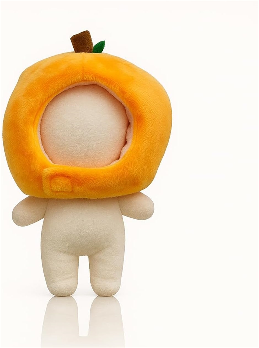 ぬい服 かぶりもの ぬいぐるみ 人形(みかん, 10cm) : スピード発送