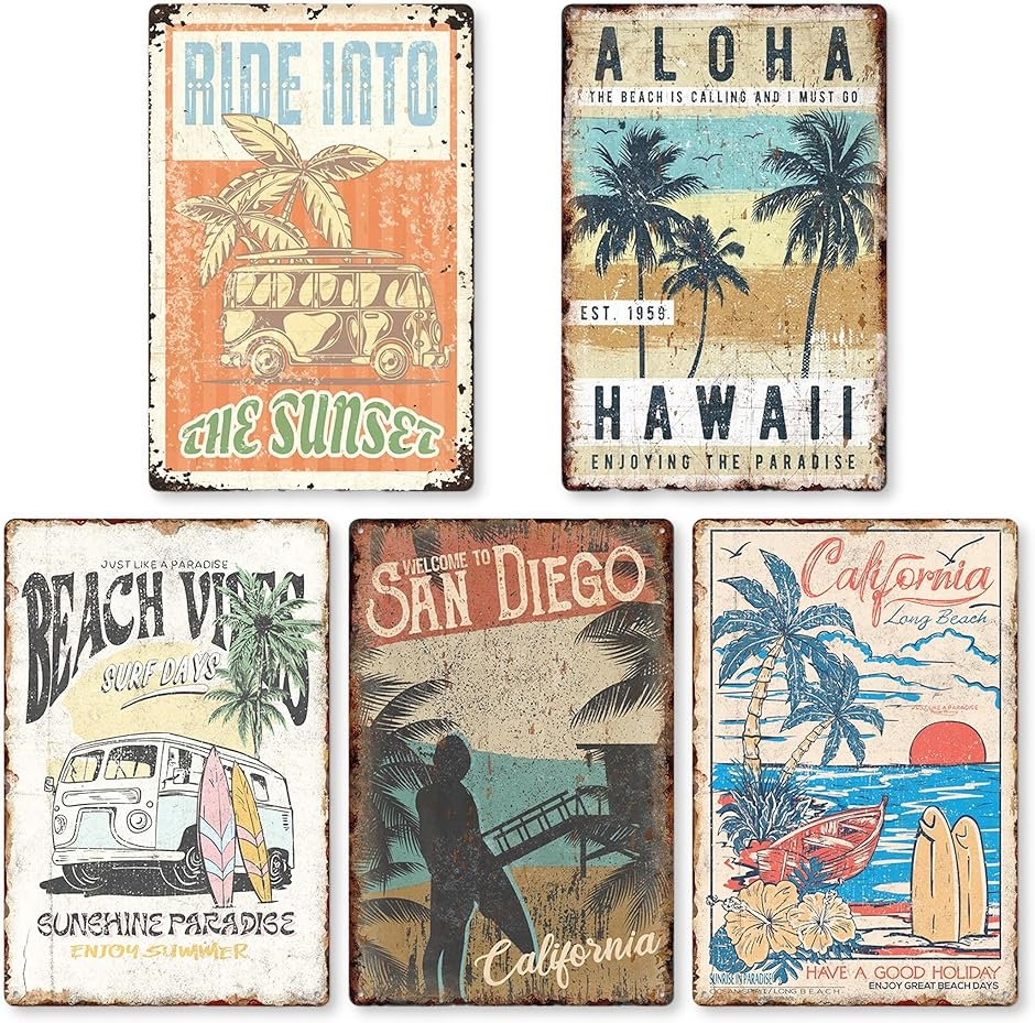 �i���o�[�v���[�g �u���L�Ŕ� �T�[�t �r�[�` �C���e���A �A�����J�� �Ǐ��� �{�[�h ���C�� ���B���e�[�W��(beach-02)