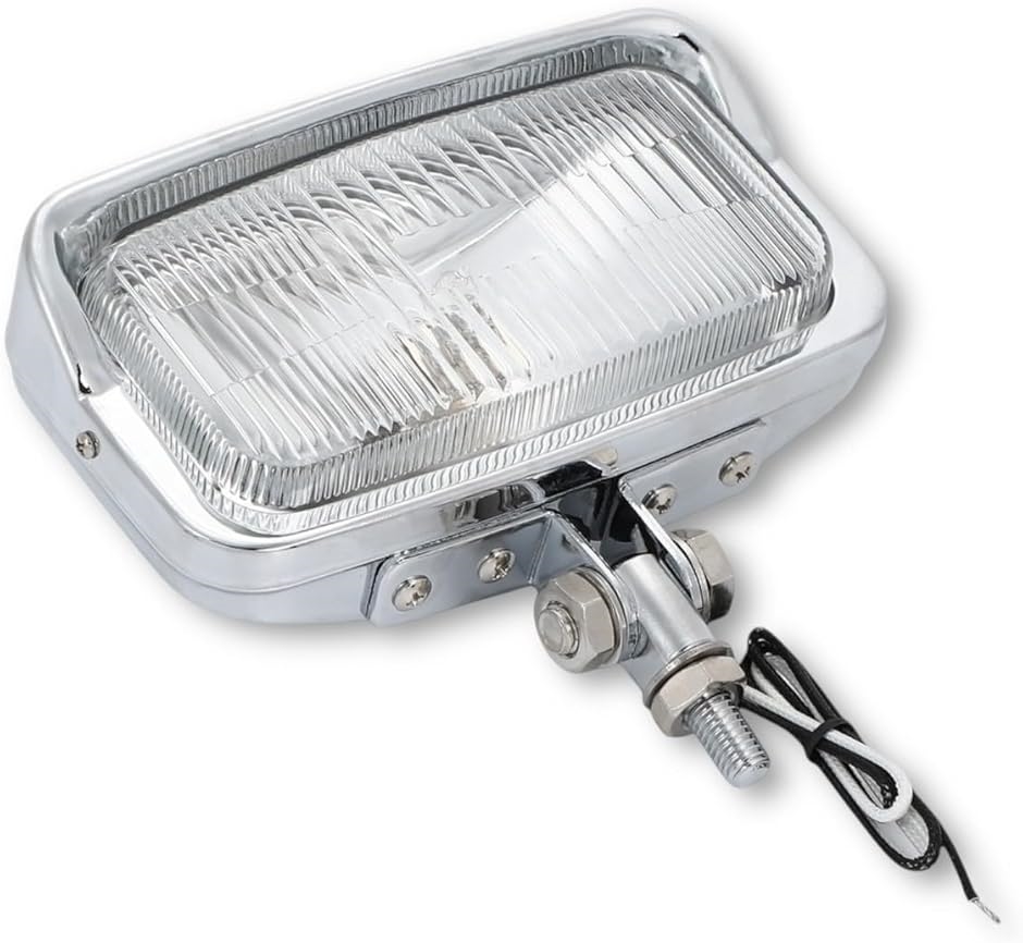 互換品】 スクエア ヘッドライト チョッパー ハーレー ホンダ ヤマハ