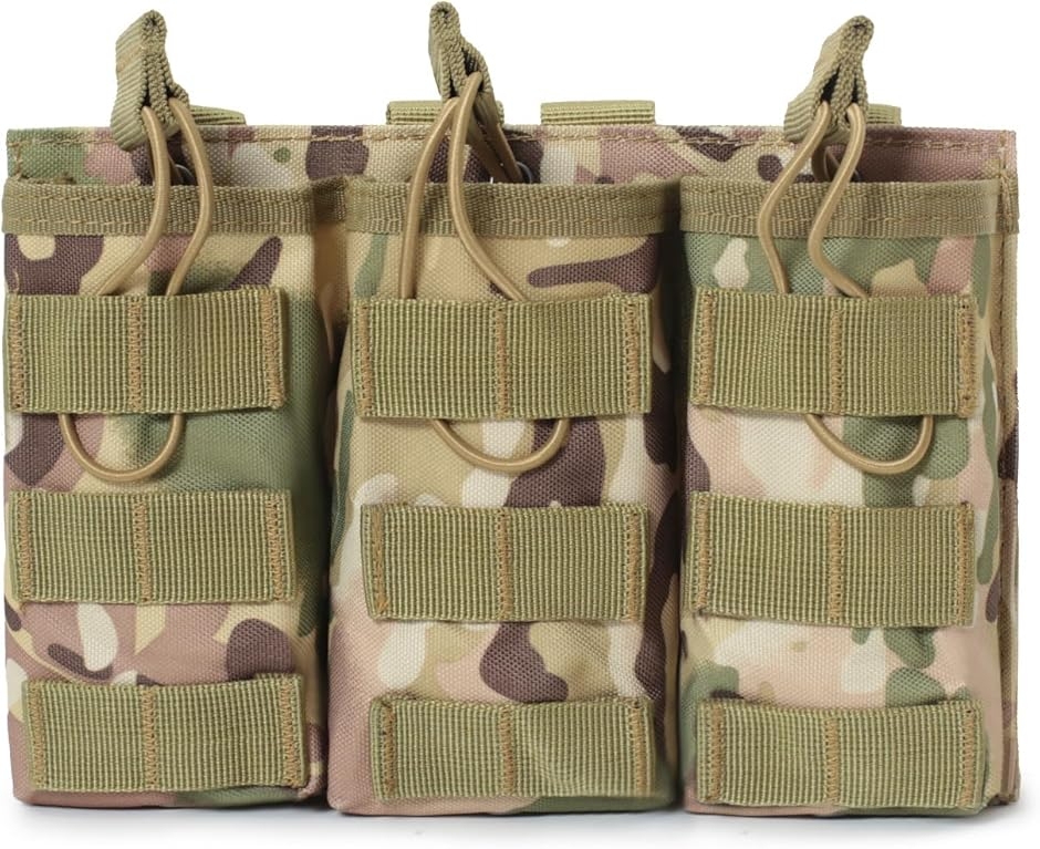 サバゲー マガジン ポーチ 軽量 MOLLE モール マルチカム タクティカル