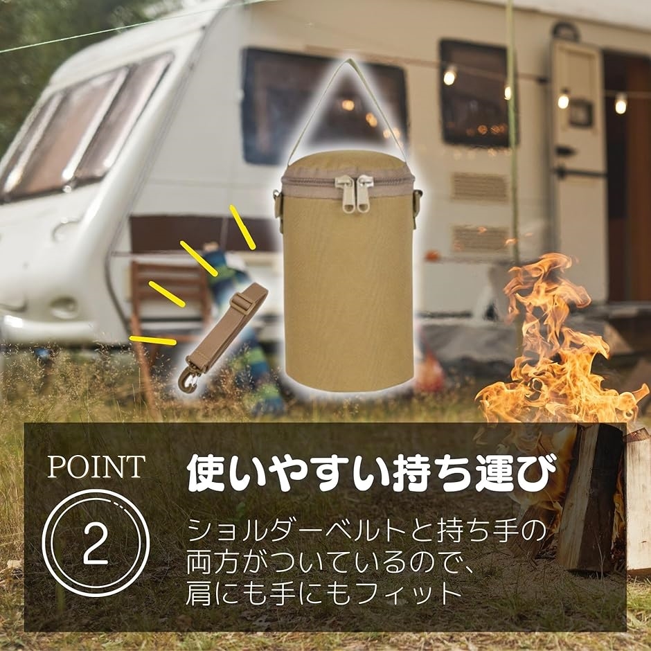 ランタンケース 小型オイルランタン収納 ショルダー付き OD缶対応