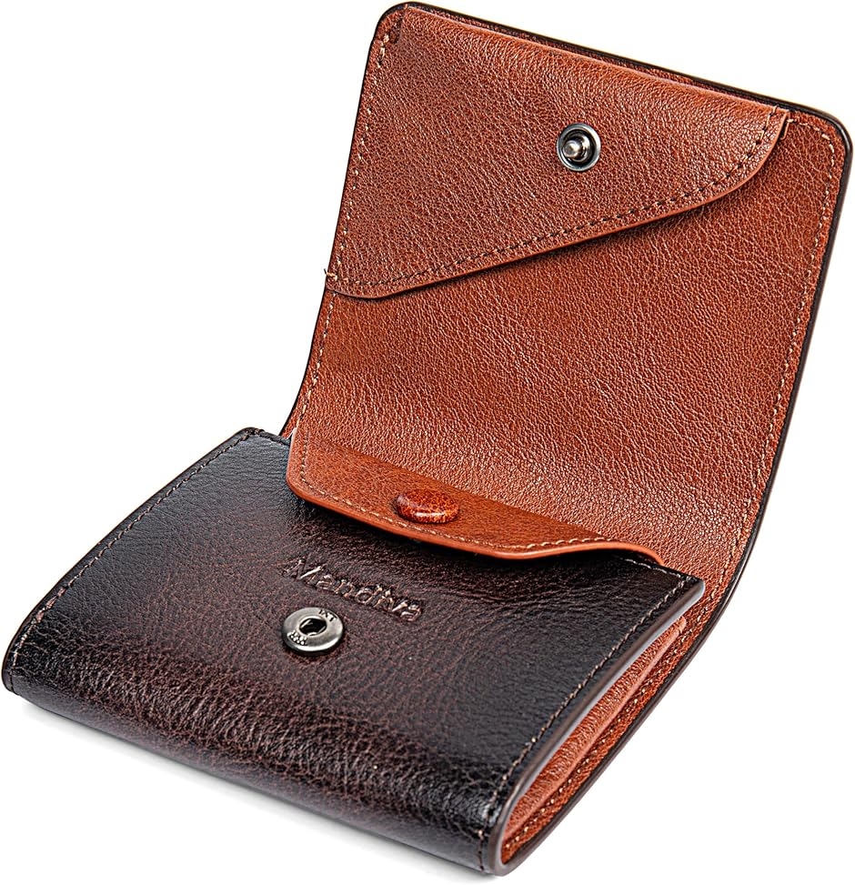 アリバ 財布 メンズ 二つ折り 二つ折り財布 男性 コンパクト メンズ