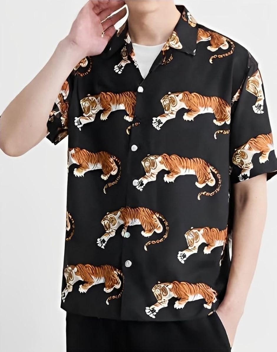 虎柄シャツ メンズのおすすめ人気商品一覧 通販 - Yahoo