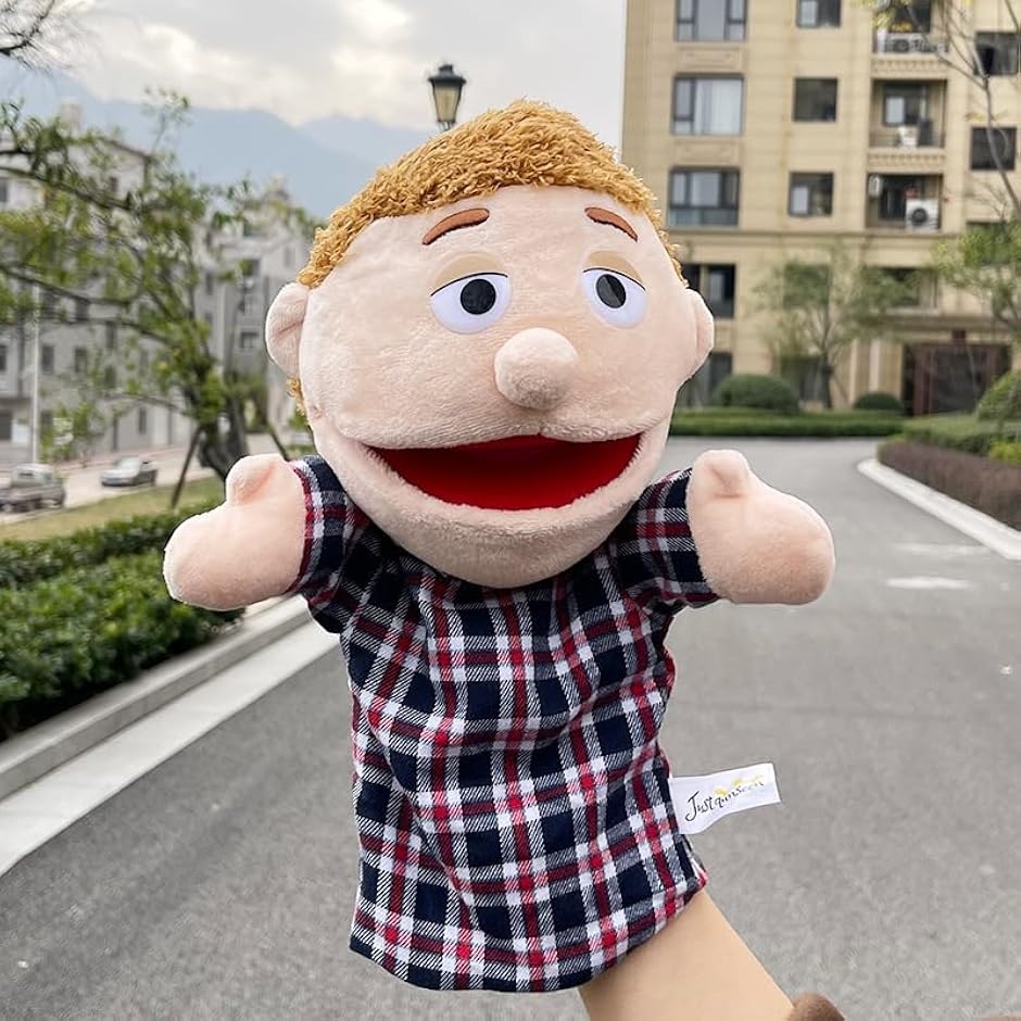 パペット人形 口が動く 人形劇 一人遊び キャラクター おままごと 演劇