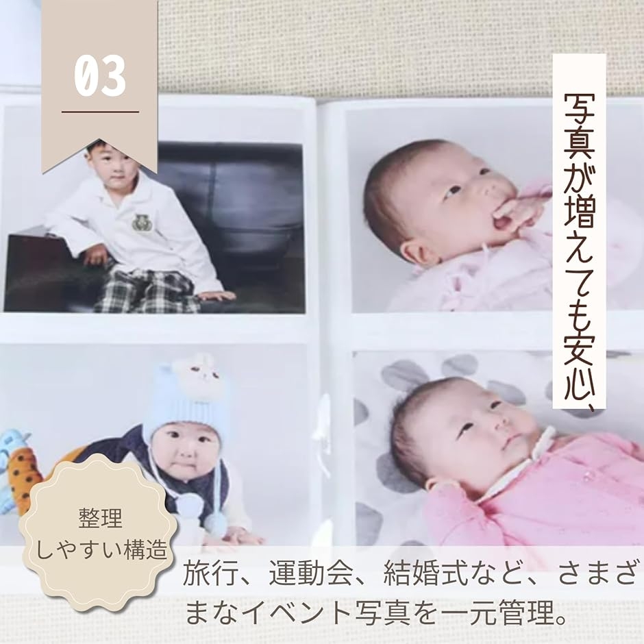 フォトアルバム 大容量 写真 エコー写真 写真...の詳細画像4