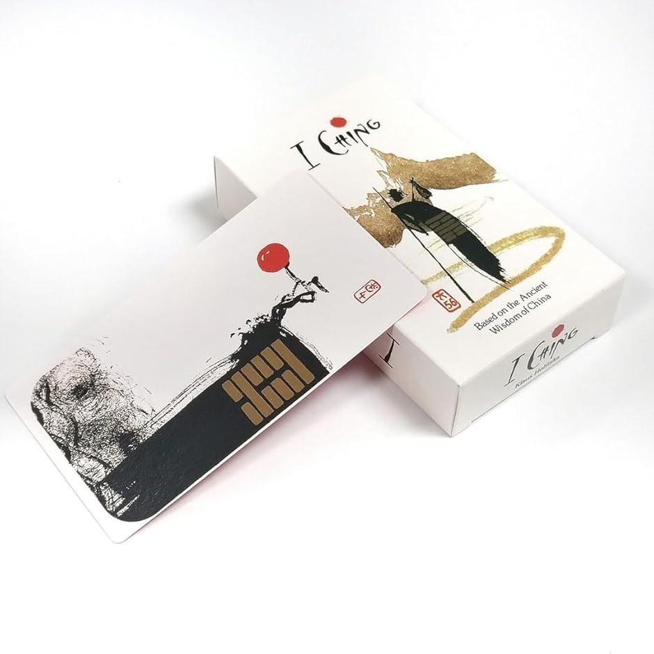 bright warm イーチンタロットカード64枚入り 易カード コンパクト