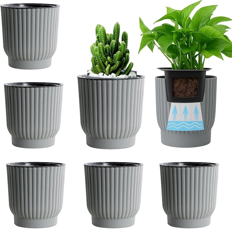 自動給水 プランター 底面給水鉢 植木鉢 自己給水 貯水槽付 観葉植物