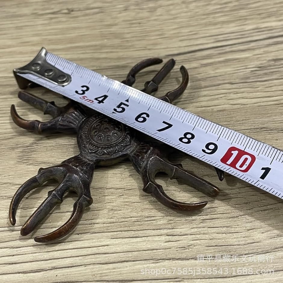 法具 お守り 金剛杵 羯磨 ヴァジュラ 密教 儀式(ブラック, 十字金剛杵