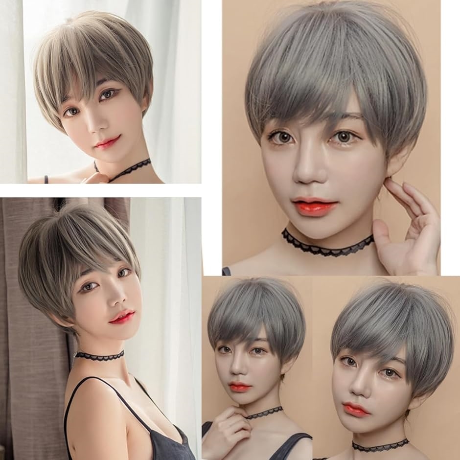 ウィッグ ショート レディース マニッシュショート 普段使い