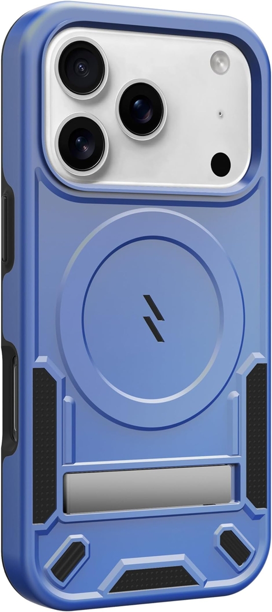 ZIZOiPhone 17 Pro 用 ケース MagSafe対応 耐衝撃 MDM (ブルー