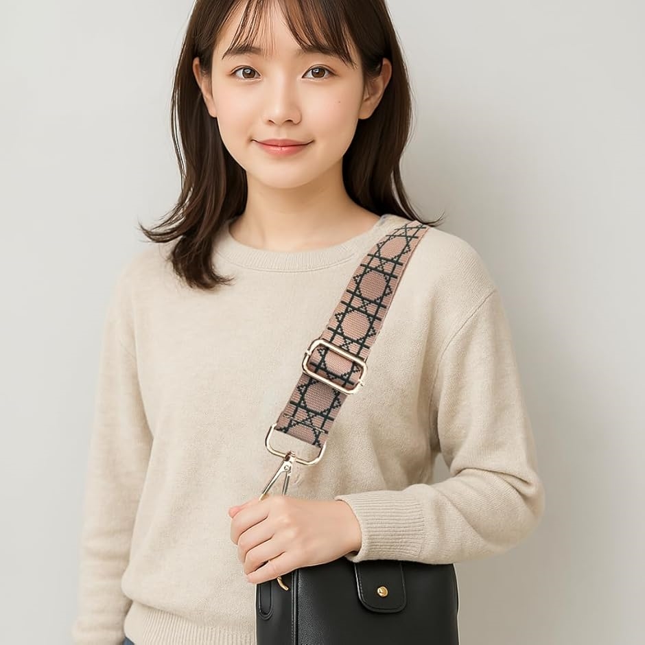 ショルダーストラップ バッグ用 太め ショルダーベルト 後付け 単品