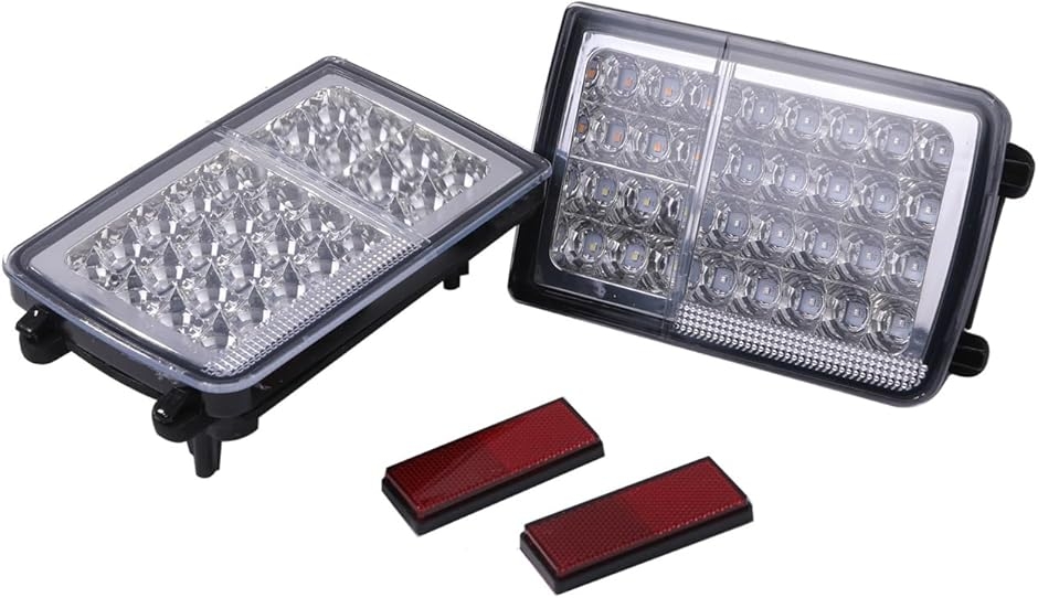ブランド登録なし - スズキ 用 32連 LED 尻っ方照明ランプ ともし火 働き掛ける仕かける 流れる ウインカー シーケンシャル 純然たる 取り替えっこ エブリイ (せつ然たる水晶体)