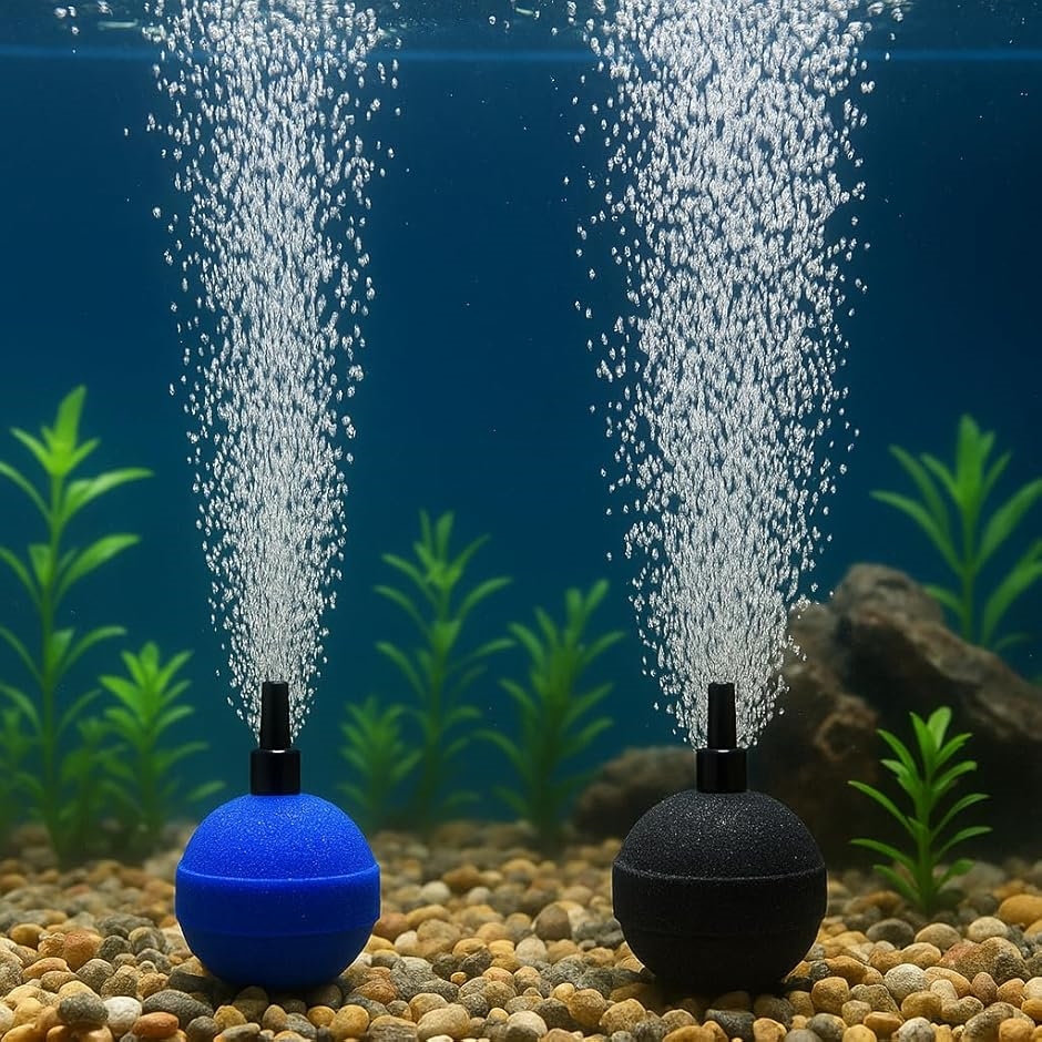 ラブピーシー エアーストーン 水槽 魚 アクアリウム エアーポンプ