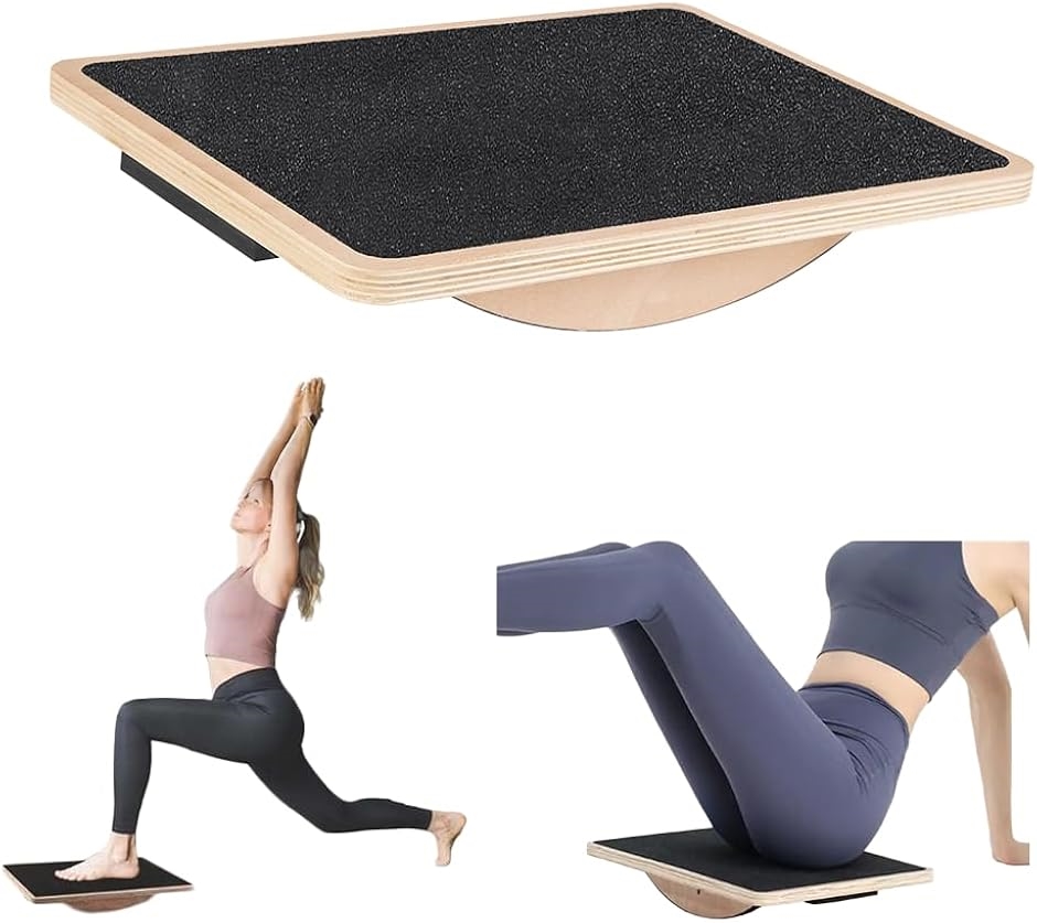 ステッパー健康器具 自宅用 木製 室内用 足踏み運動 有酸素運動 在宅勤務(ブラック)