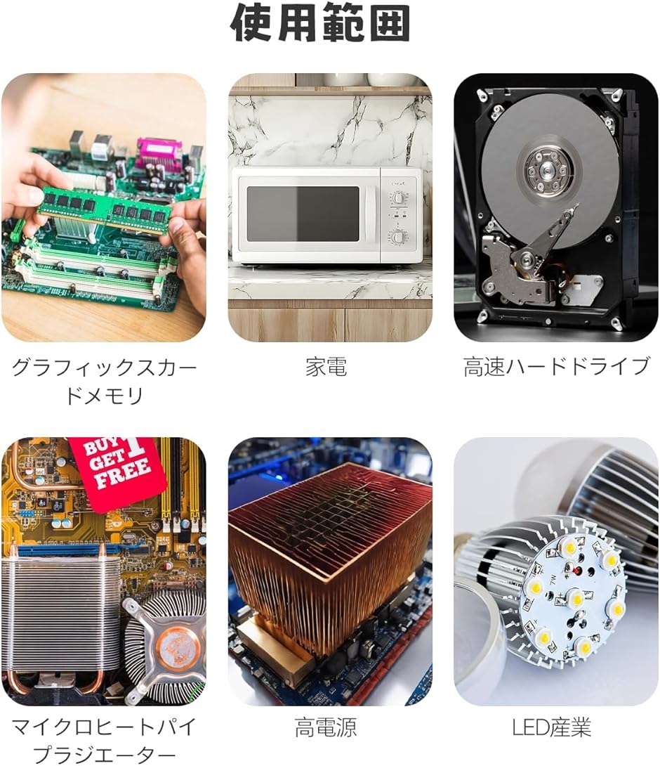 サーマルパッド 5個 熱伝導シート厚度 熱伝導率 12.8 W/mk