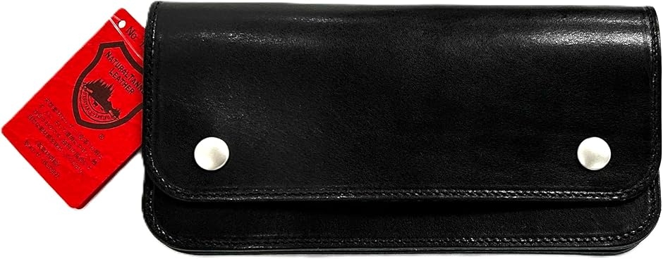 栃木レザー トラッカーウォレット 長財布 小銭入れ付 WT25-803