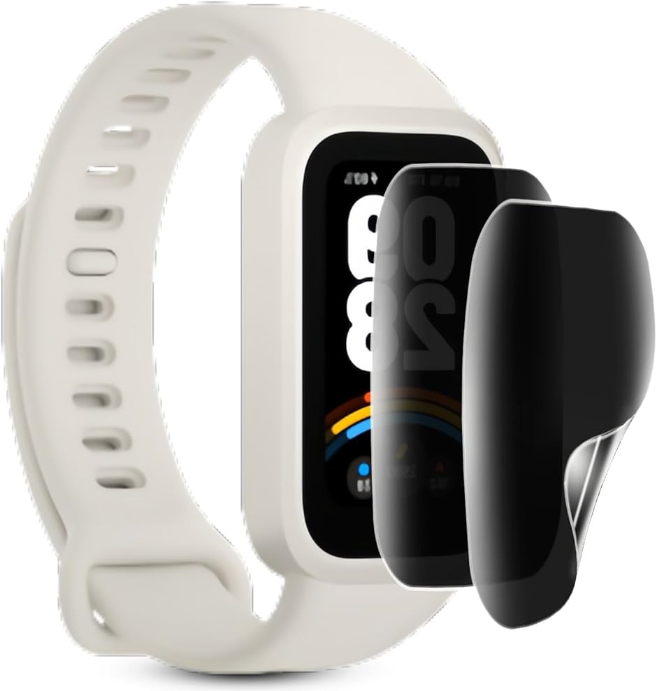 �`�����h�~�t�B���� 2���Z�b�gXiaomi Smart Band 9/Band 8/Band 7 �����ߗ� MDM(O5C-WBL-BM767)