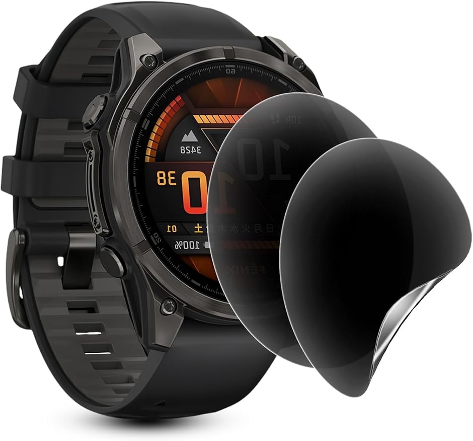 �`�����h�~�t�B���� 2���Z�b�g GARMIN �K�[�~��fenix 8 Sapphire AMOLED ��p (MJO-JAC-C008)