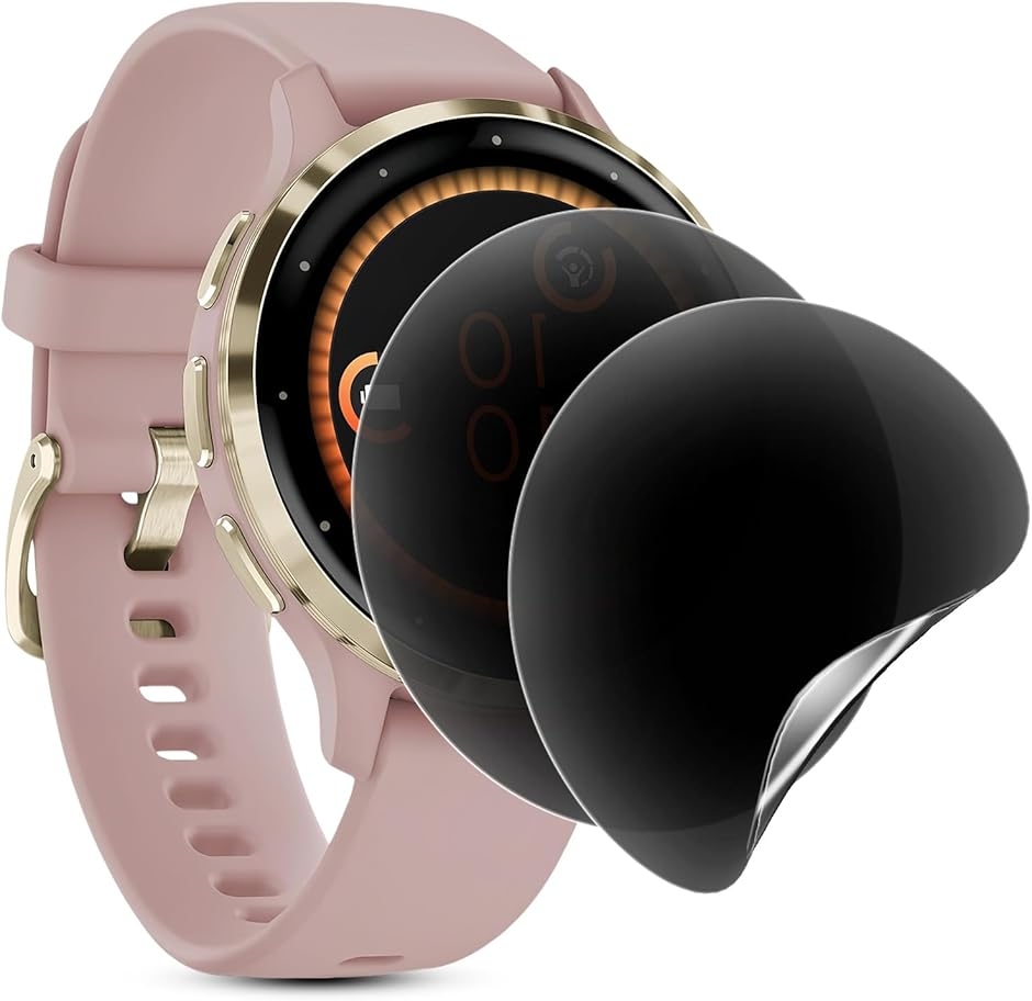 �`�����h�~�t�B���� 2���Z�b�g For GARMIN �K�[�~�� Venu 3 ��p �ی���� �`�����h�~�@�\ (MJO-JAC-C002)