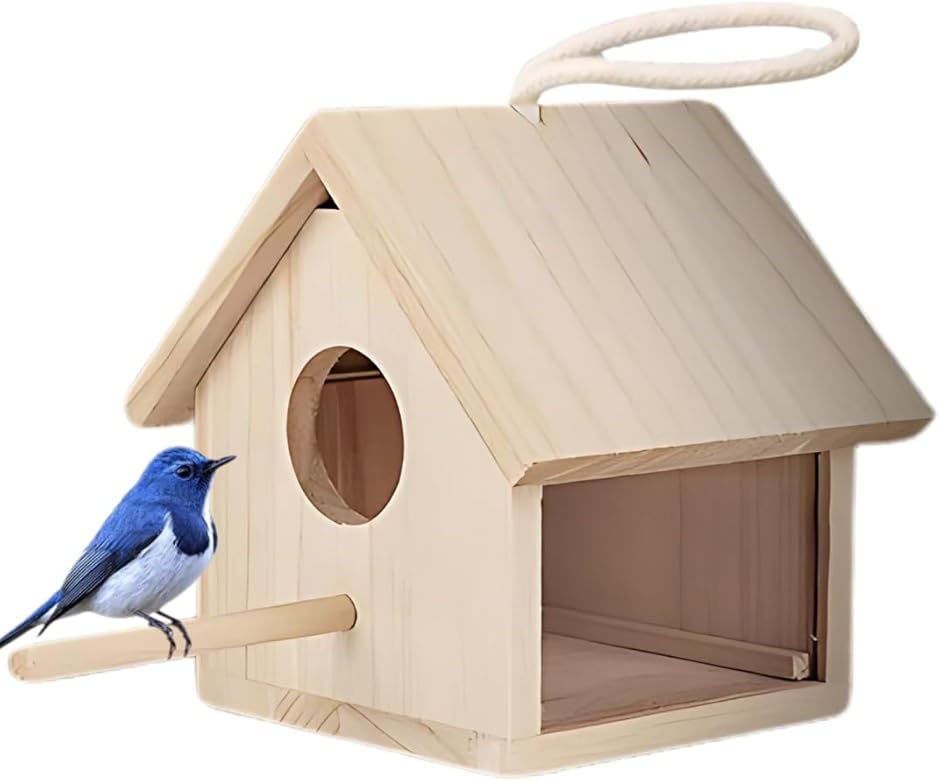 Yahoo!ランキング1位入賞】鳥小屋 鳥かご 巣箱 屋外 木製 バードハウス