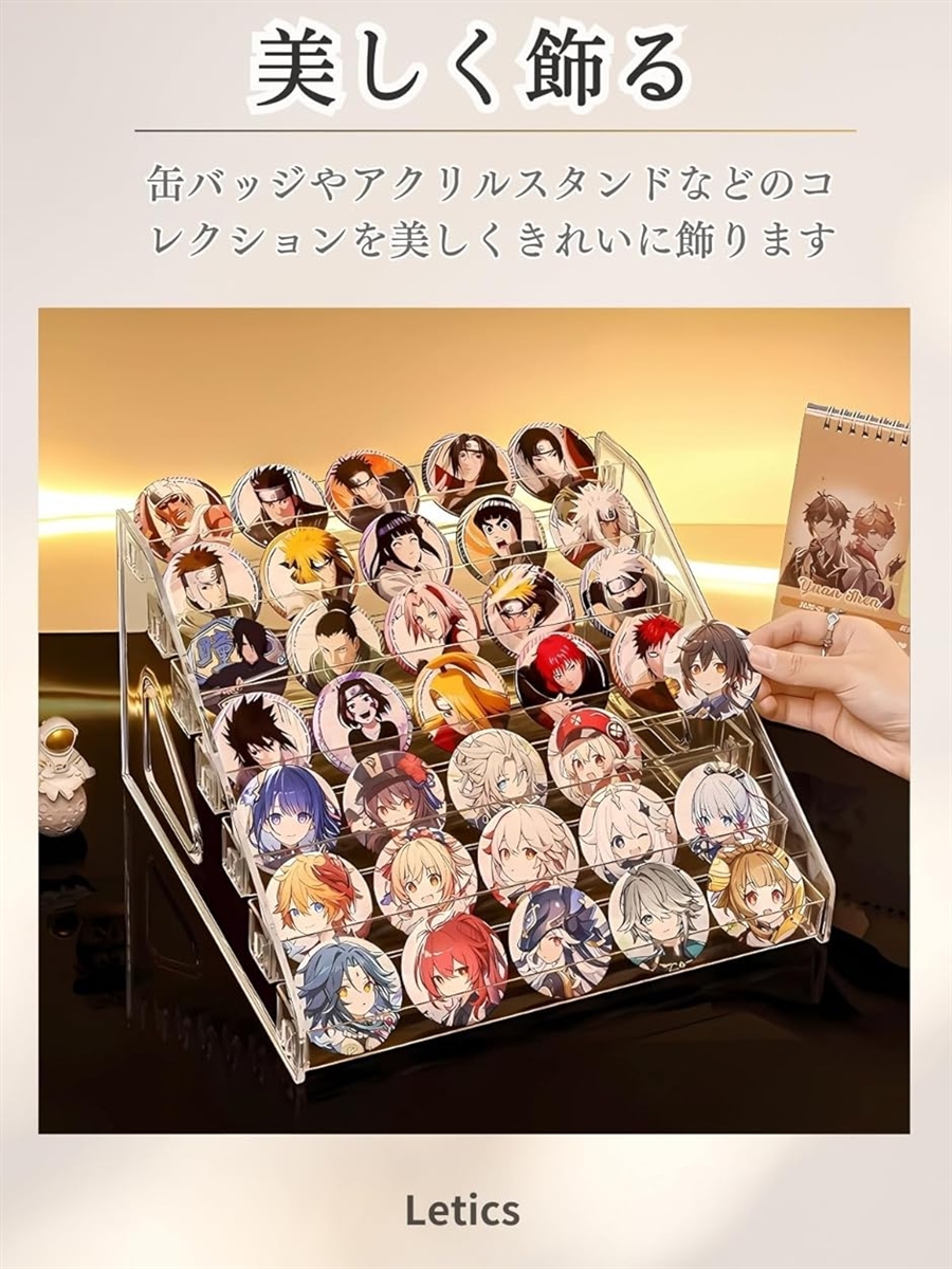 るかわ 缶バッジ アクスタ 缶バッジアクリルフレーム アニマル