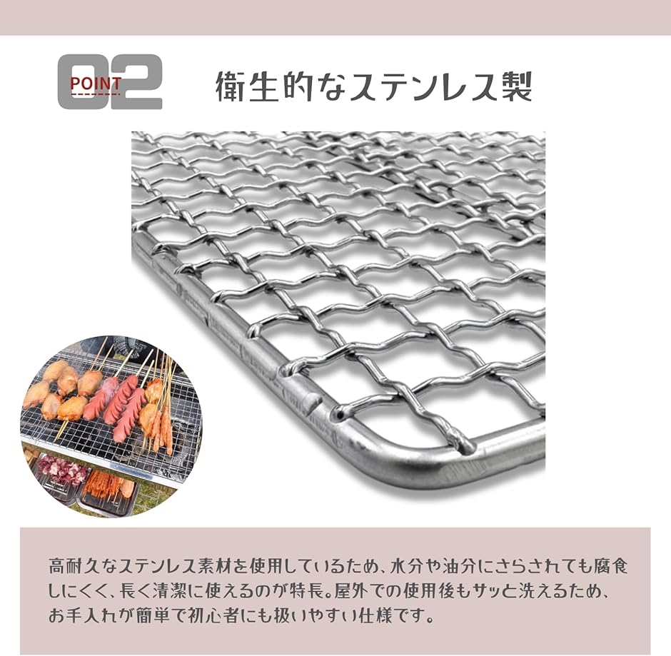 焼肉用ステンレス網のおすすめ人気商品一覧 通販 - Yahoo!ショッピング