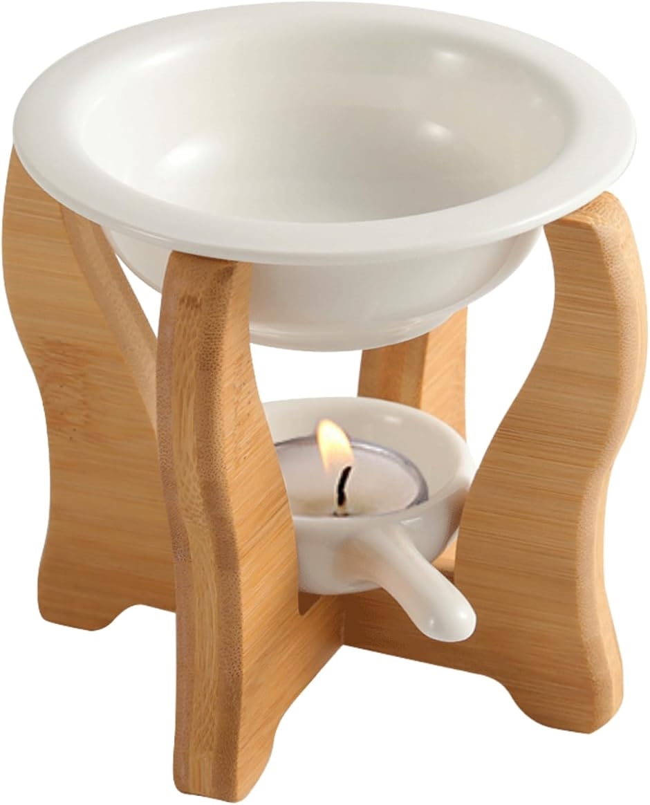 アロマポット ディフューザー バーナー ウォーマー キャンドル 香炉 インテリア リラックス 癒し セパレート式 陶器(「組み立て」)