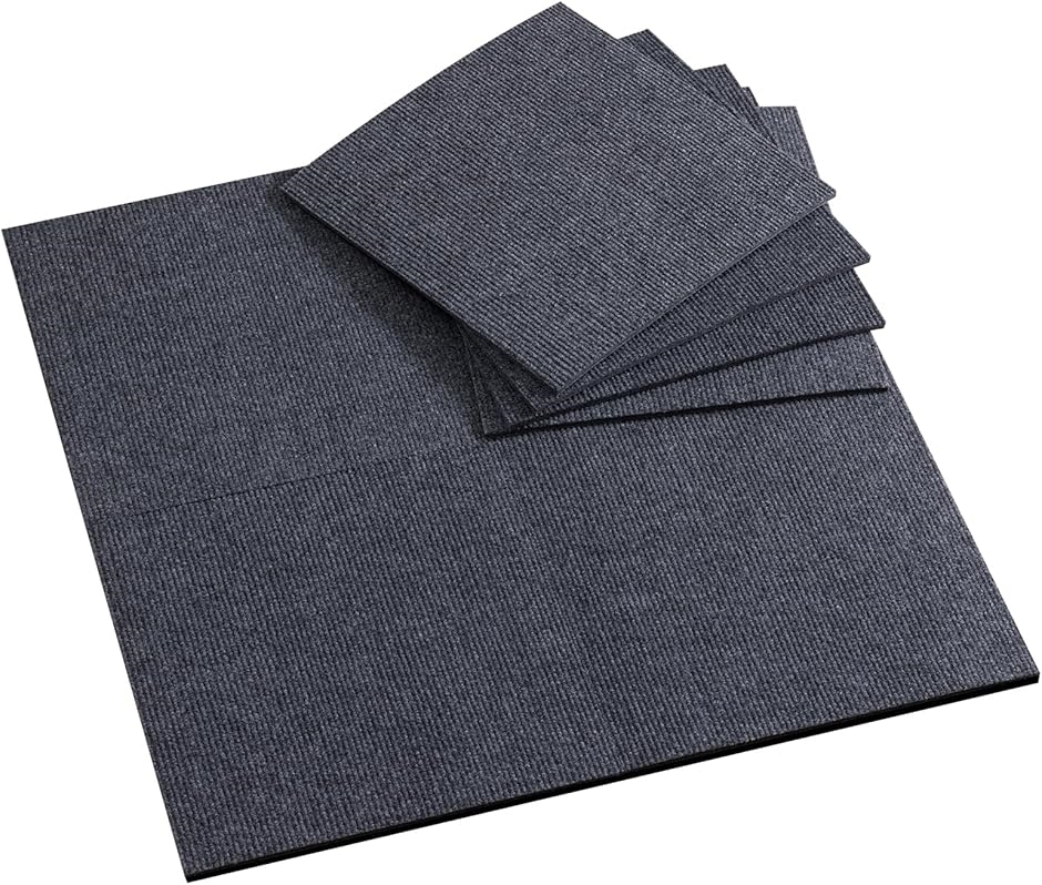 �^�C���J�[�y�b�g ���� �t���A�}�b�g �^�C���}�b�g ����~�� �h���ۉ� ����@�􂦂�(�_�[�N�O���[,  30cmx30cmx12��)