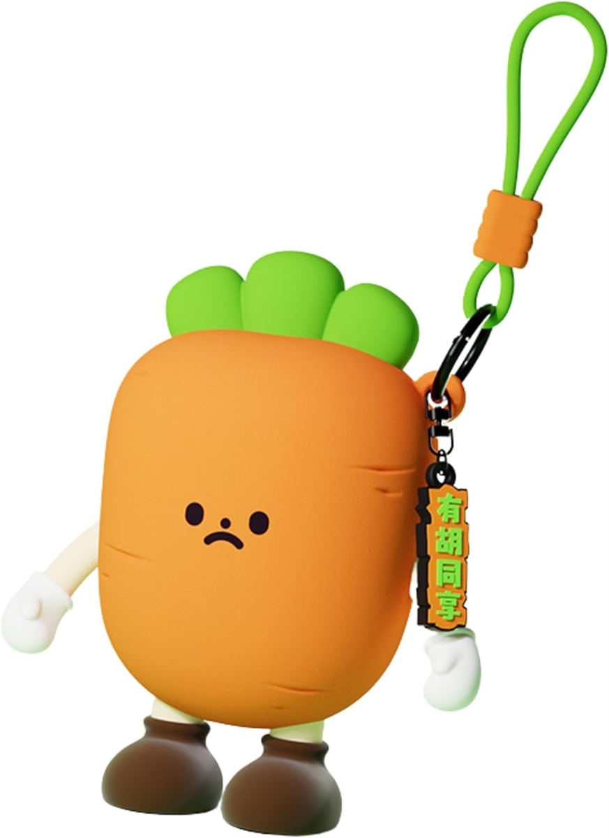 Yahoo! Yahoo!ショッピング(ヤフー ショッピング)野菜ミニポーチ シリコン おもちゃ 環境にやさしい素材 小物入れ イヤホンケース 小銭入れ 多用途収納（ニンジン）