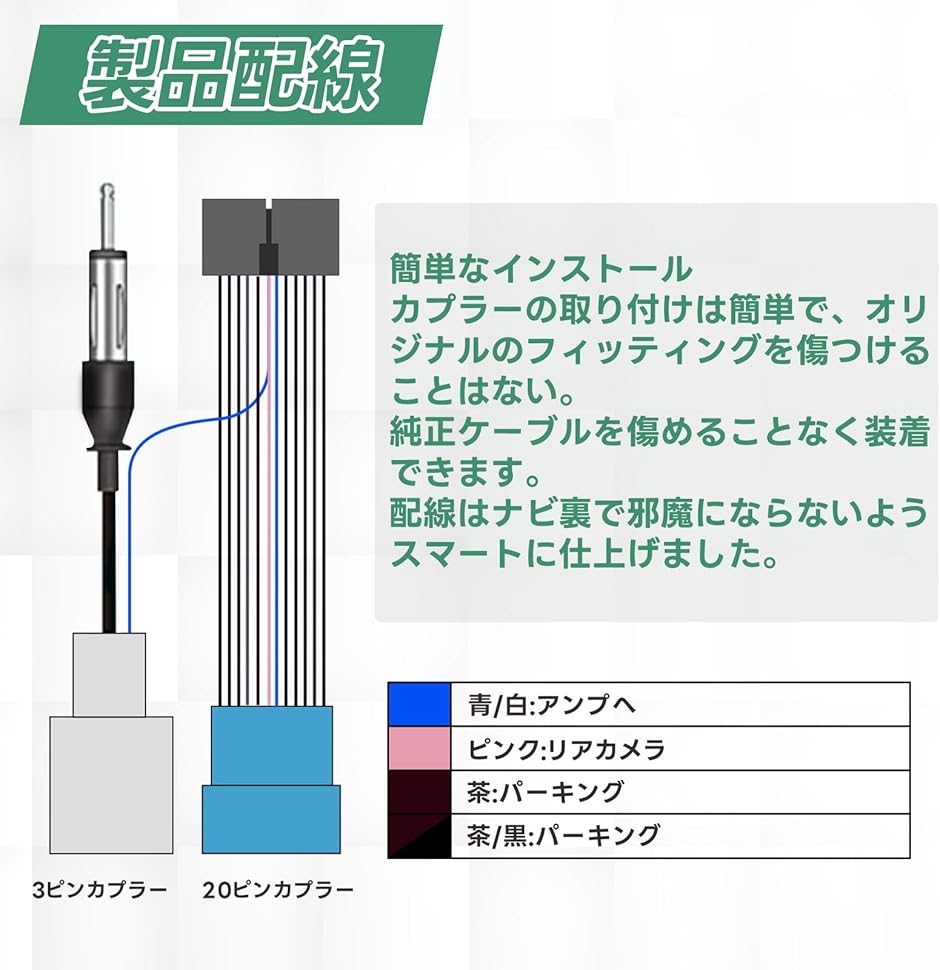 互換品】 ATOTO対応 A6 PF S8 F7 SA102 A6KL カーオーディオナビ取付