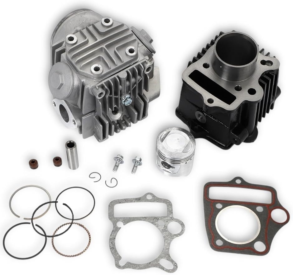 互換品】 シリンダー シリンダーヘッド エンジンキット カブ90 CD90