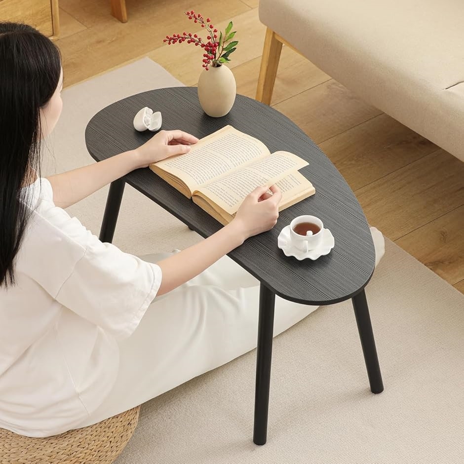 ローテーブル センターテーブル 机 低い 一人暮らし 5色 組立簡単 座卓