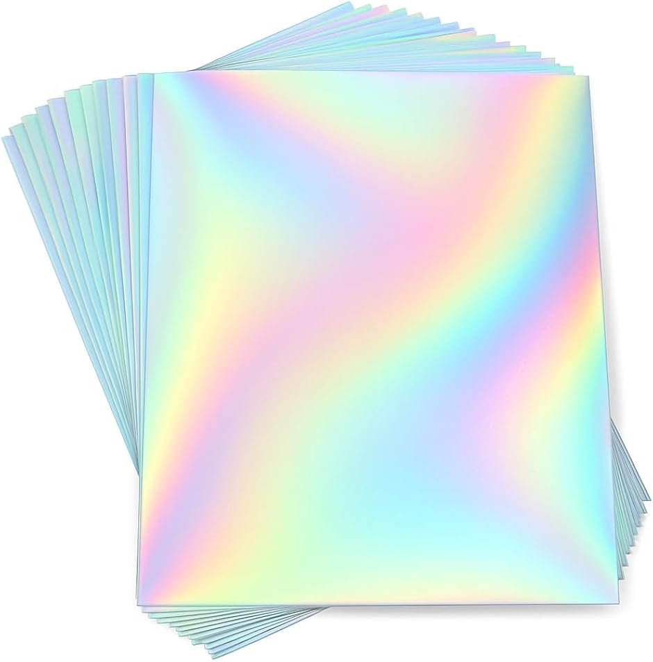 ホログラムシート ホログラムシール 透明 A4 セット 20枚セット