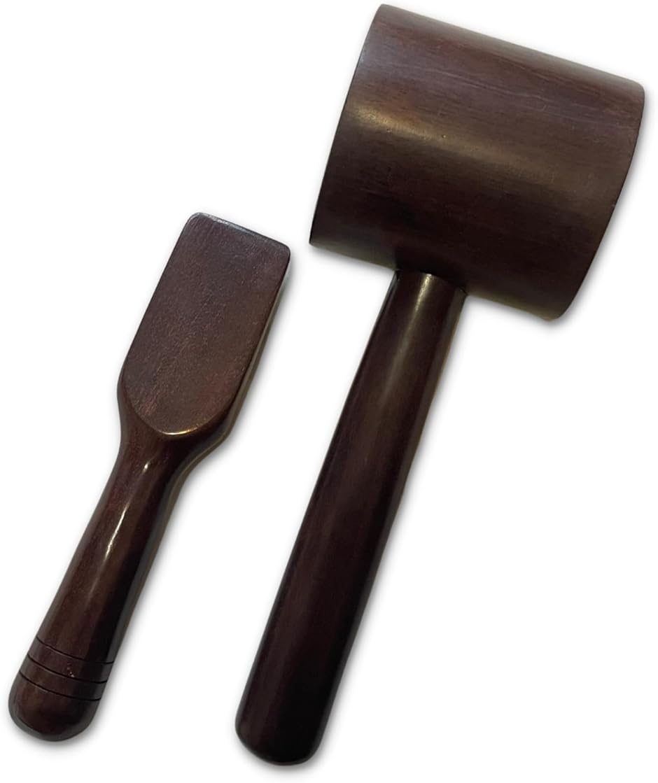 トークセン 2本 セット タイ古式 マッサージ コーン リム 木槌 杭