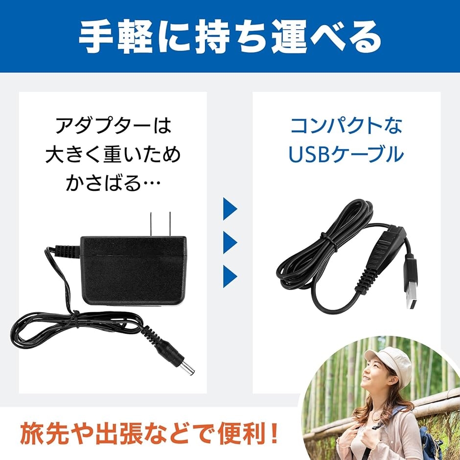 パナソニック シェーバー用 USB充電ケーブル RC1-80 ひげそり 電動
