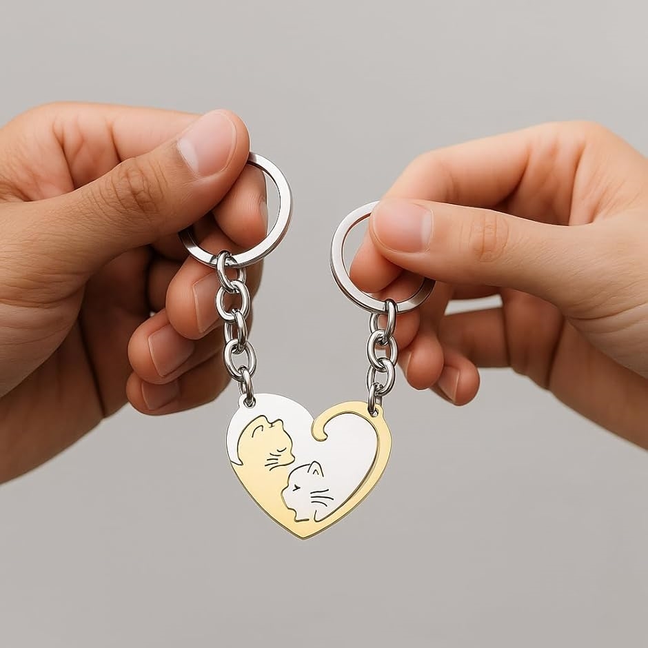 No.060 ハートチャーム　シンプル　7ペア No.060 ハートチャーム シンプル 7ペア hoshinooto/本革ハートチャーム