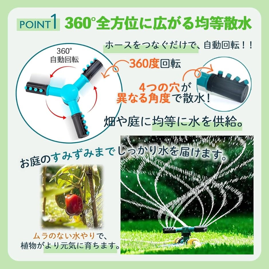 スプリンクーラー真鍮（新品未使用）4個 散水ノズル②(中古） 2⁄3⁄