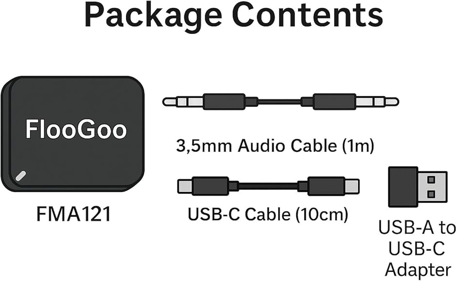 FMA121 Bluetooth デュアルモードオーディオアダプター ? aptX