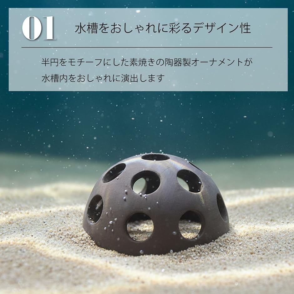 水槽 オブジェ 隠れ家 アクアリウム オーナメント 陶器 エビ カニ 隠し