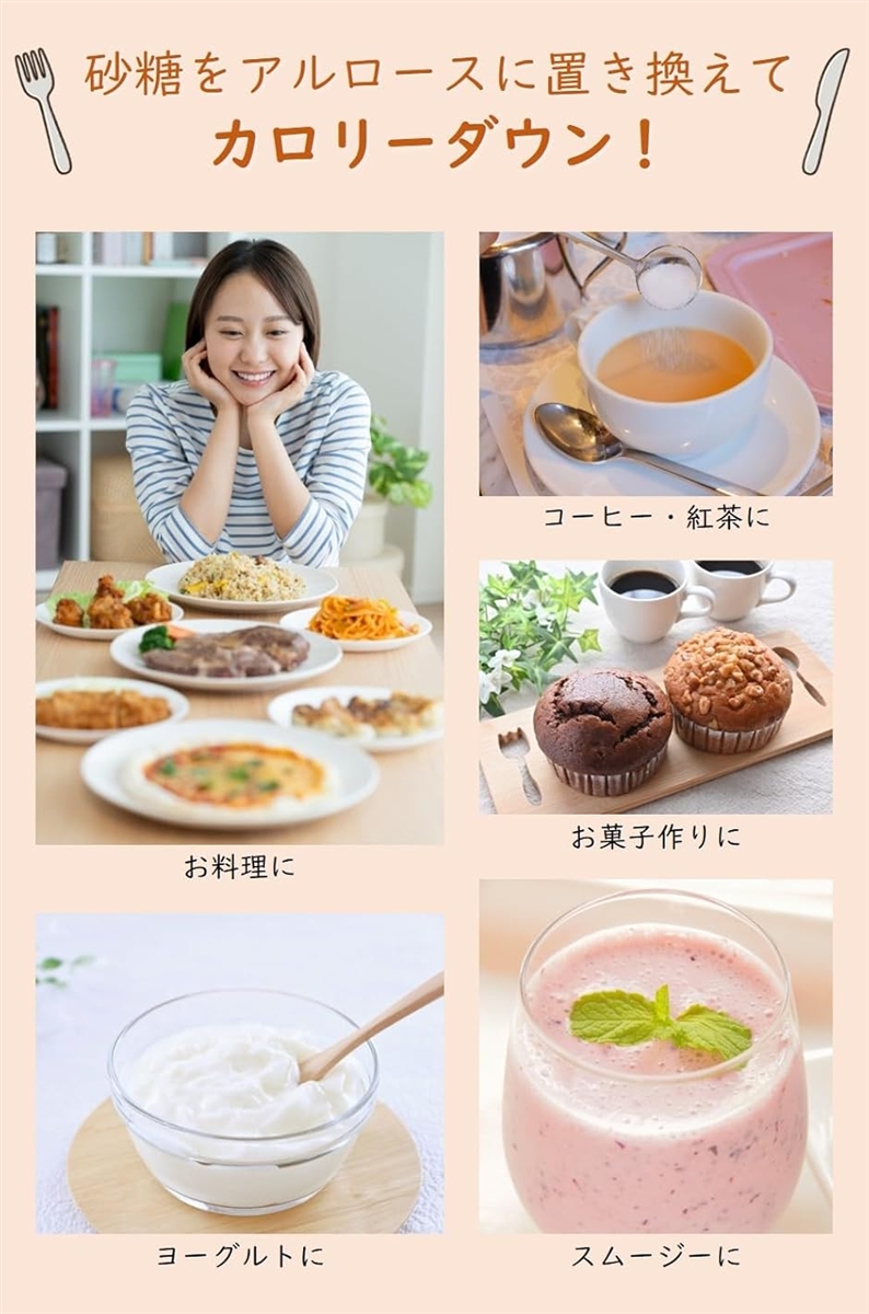 有機JAS アルロース 100% 希少糖 甘味料 オーガニック 非遺伝子組換え 砂糖代替品 有機JAS認定品 ゼロカロリー(250g) 関連画像4