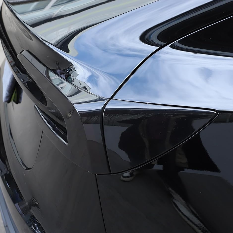 テスラ Model3 2023年〜現行に専用 リアテールライト レンズカバー テールランプカバー (透明グレー,  リアテールランプ)の画像