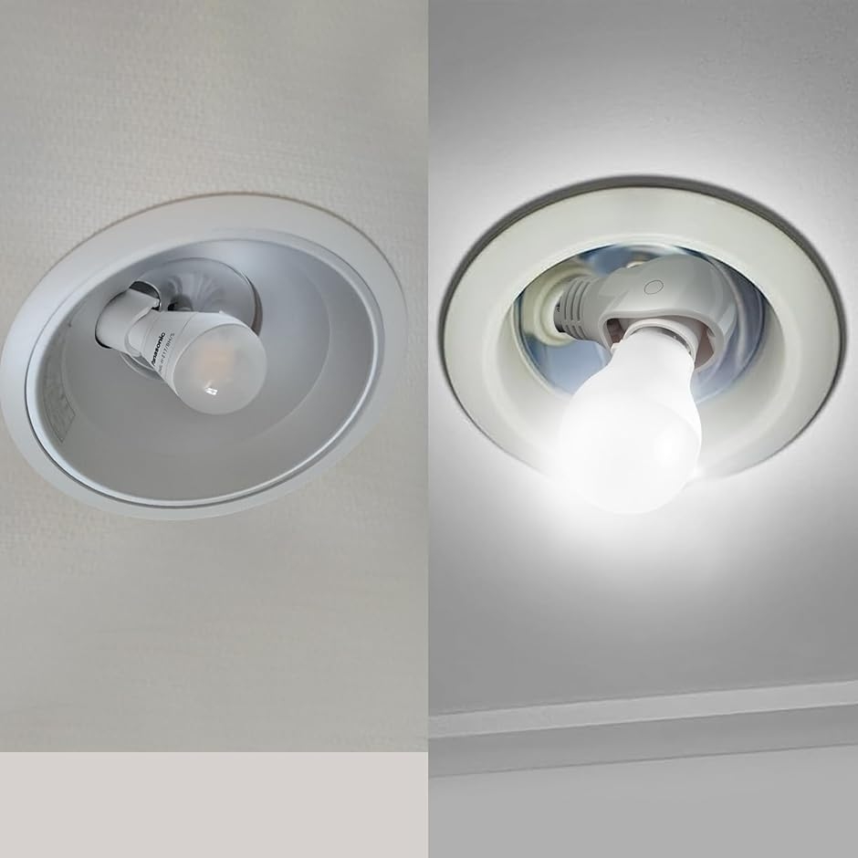 E17 LED電球専用-可変式ソケット-屋内用-ソケット変換コンセント-AC