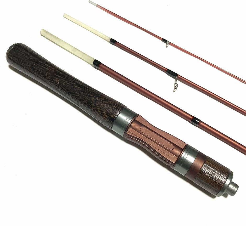 即日発送!】4.6ftスピニングロッド 竿 ロッド ウッドグリップ UL 渓流